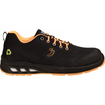 Pracovní obuv SAFETY JOGGER Polobotky ECOFITZ S1P ESD, různé barvy Velikost 35 (UK-3) černá/oranžová