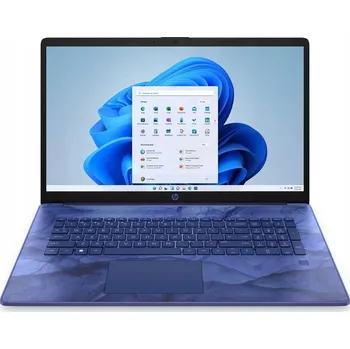 Notebook Notebook HP 17,3" pro kancelář pro žáka HD+ 17,3" AMD Ryzen 3 8 GB / 256 GB modrý