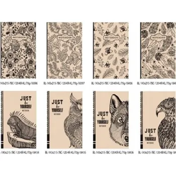 Zápisník OZDOBNÝ Notes ŠKOLNÍ KANCELÁŘSKÝ Zápisník Hezký A5 Pěkná Grafika Zápisníku