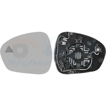 Autosklo Sklo do zrcátka, vnější zrcátko VAN WEZEL 0125835