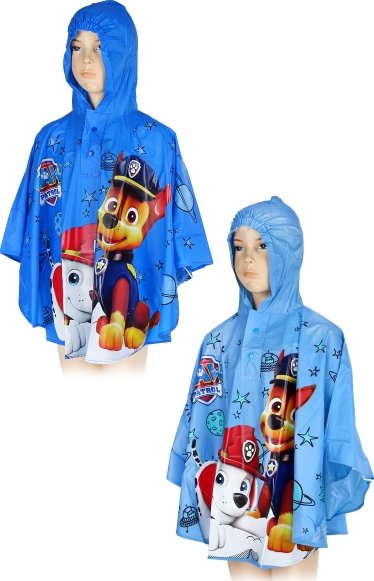 Nickelodeon Dětská pláštěnka Paw Patrol Barva: Světle modrá, Velikost: 122/128
