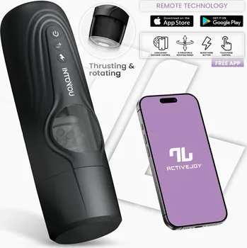 InToYou App Series Egor Thrusting & Rotating Male Masturbator with App