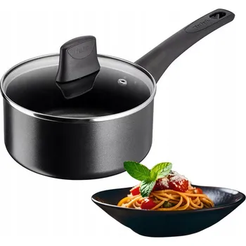 Hrnec MALÝ HRNEC TEFAL TITANIUM FORCE RENDLÍK S POKLICÍ 18CM 1,9L PLYN HLINÍK
