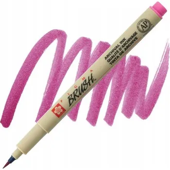 KALIGRAFICKÝ ŠTĚTCOVÝ POPISOVAČ RŮŽOVÝ Sakura Pigma pro LETTERING Popisovač