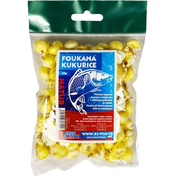 Umělá nástraha KS Fish foukaná kukuřice 20g, natur