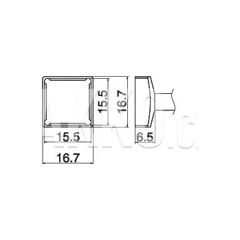 Pájecí hrot Odpájecí hrot Quad 15,5x15,5 T15-1207 - 102001558