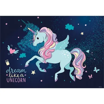 Ochranná PODLOŽKA na Stůl Podložka na Psací Stůl Jednorožec Derform