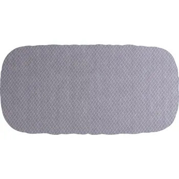 Prostěradlo Kaarsgaren Nepromokavé Tencel prostěradlo do kočárku šedá mřížka