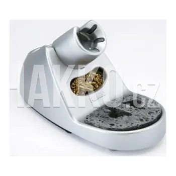 Páječka Držák pájecí ručky s čisticí houbičkou a drátěnkou, stříbrný FH8 - 107005019