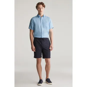Pánské kraťasy ŠORTKY GANT REG GMNT DYE SEERSUCKER SHORTS EVENING BLUE