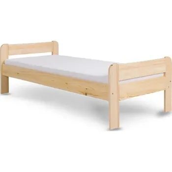 Postel Doktor Postel Alex Zvolte rozměr postele: 90x200 cm, Zvolte odstín: Přírodní lakovaná borovice