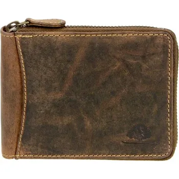Greenburry 1666-25 pánská kožená peněženka hnědá
