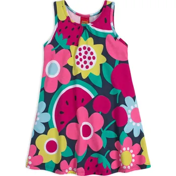 Dívčí šaty Dívčí šaty KYLY FRUITS modré Velikost: 104