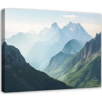 Obraz OBRAZ PŘÍRODA HORY KRAJINA DO OBÝVÁKU LOŽNICE KUCHYNĚ NA PLÁTNĚ 40x30