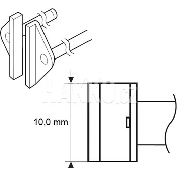 Pájecí hrot Pájecí hrot A1381 (SOP 10L) pro termokleště FX-8804 - 102000419