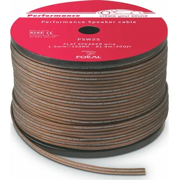 Příslušenství ke zvukové technice Reproduktorový kabel Focal PSW 25 (1 m)