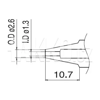 Pájecí hrot Odpájecí hrot N3-13 - 102001629