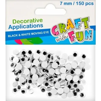 kreativní sada Kreativní SADA pro VÝTVARNÉ PRÁCE Samolepící OČI CraftwithFun