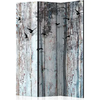 Paraván Paraván 3dílný - Rustikální prkna