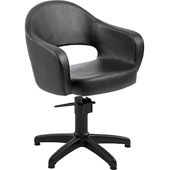 Kadeřnické křeslo Kadeřnické křeslo Weelko Soph - černé (RZYW004.A12) + dárek zdarma