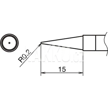 Pájecí hrot Pájecí hrot HAKKO T39-BLL02 - 107005143