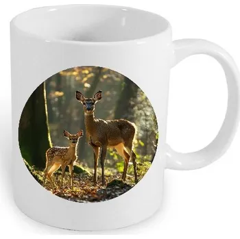 Myslivecký Hrnek Srnka barevná