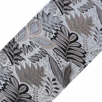 ubrus Gobelínový běhoun na lavici Černý List 200CM