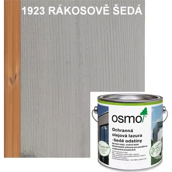 Olej na dřevo OSMO ochranná olejová lazura - odstín 1923 RÁKOSOVĚ ŠEDÁ (OSMO Barvy na dřevo venku)
