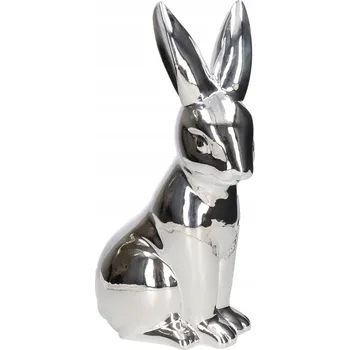 Velikonoční dekorace ZAJÍC ZAJÍČEK KERAMICKÝ VELIKONOČNÍ VELKÝ FIGURKA 30CM