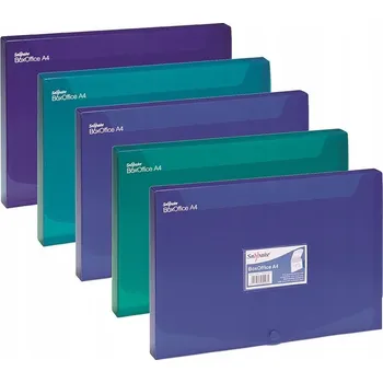 Kancelářská složka / pořadač na dokumenty A4, 25 mm - MIX barev (Snopake)