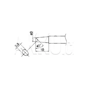 Pájecí hrot Pájecí hrot T17-BC3 - 102002174