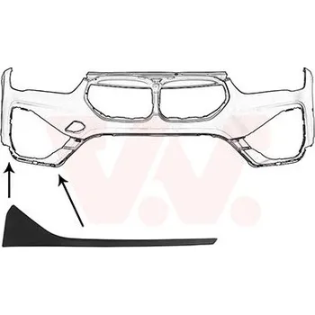 Lišta karosérie Ozdobná / ochranná lišta, nárazník VAN WEZEL 0556582