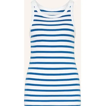 Juvia Dámský Top Gaby, modrá / bílá, 38
