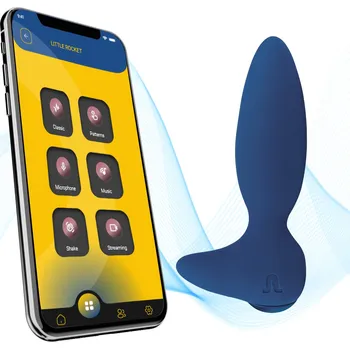 Vibrátor Adrien Lastic Little Rocket II with App Blue