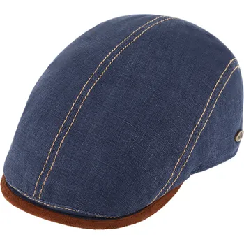 Čepice Fiebig - Headwear since 1903 Pánská modrá letní bekovka s UV faktorem 50 - Fiebig since 1903 Velikost: 62 cm