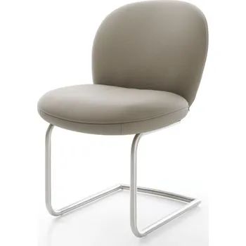 Jídelní židle Jídelní židle Nube-Flex konzolová podnož kulatá nerezová ocel