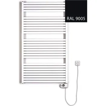 Radiátor THERMAL TREND Elektrické otopné těleso KH-E 750/1690 1000W, pravá, černá (RAL 9005)