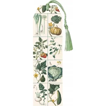 Doplněk ke knize OZDOBNÁ Záložka do Knihy MOTIV ZELENINA Kvalitní a Pěkná Záložka