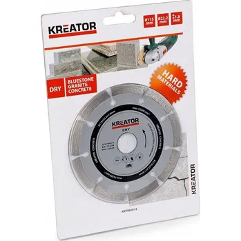 Řezný kotouč Diamantový kotouč 115 mm na TVRDÝ BETON, segmentový