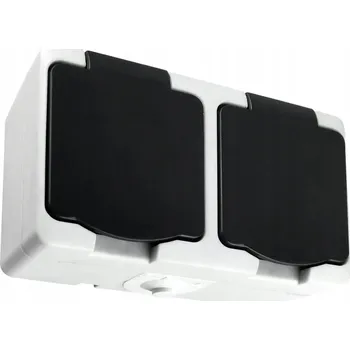 Elektrická zásuvka Orno Hermetická Elektrická Zásuvka bílá