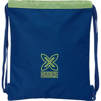 Školní batoh Vak se šňůrkami Munich North Námořnická modrá (35 x 40 x 1 cm)