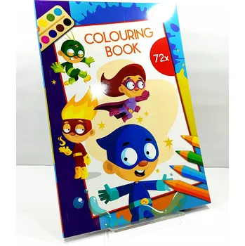 omalovánky Omalovánky pro děti 72 obrázků A4