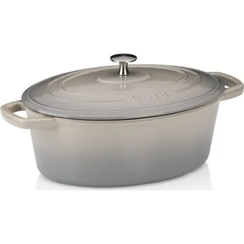 pekáč KELA Pekáč litinový s poklicí CALIDO 29x23x11cm šedá KL-12859