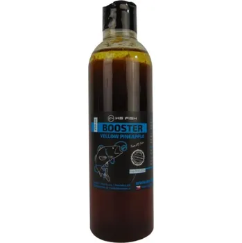 Návnadové aroma KS Fish booster 150ml yellow pineapple