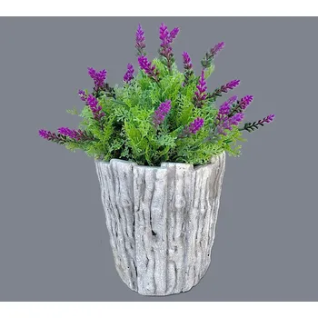 Zahradní dekorace Prodex Import Obal design kůra šedý