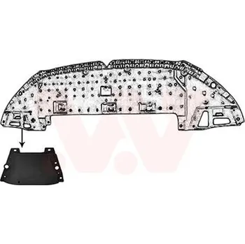 Příslušenství karosérie Spoiler VAN WEZEL 3805501