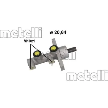 Brzdový válec Hlavní brzdový válec METELLI 05-1223