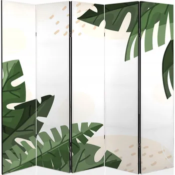 Paraván Závěs do kadeřnictví, Paraván salon, nástěnná 225x172 cm, barevná