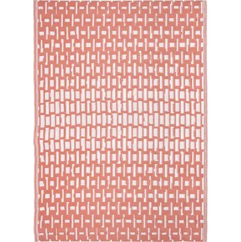 Koberec Koberec Venkovní Tkaný Na balkon Zahradní 120x170 cm Růžový