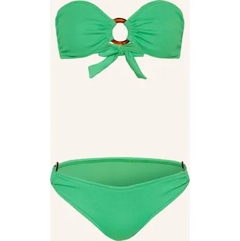 Dámské plavky Melissa Odabash Dámské Bandeau Bikiny Belgium, zelená, 34